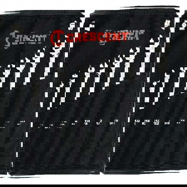 Combination Wrench Set: 7 Pc, 1/2